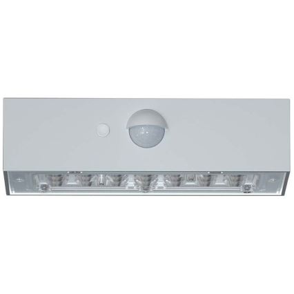 LED Solární nástěnné svítidlo se senzorem LED/3W/3,7V 3000K/4000K IP65 bílá