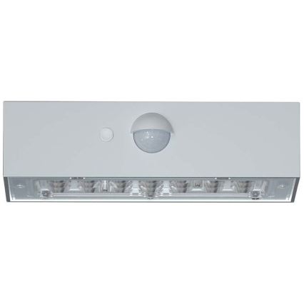 LED Solární nástěnné svítidlo se senzorem LED/3W/3,7V 3000K/4000K IP65 bílá