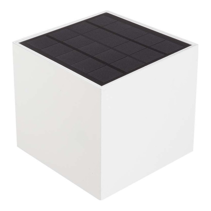 LED Solární nástěnné svítidlo se senzorem LED/3W/3,7V IP65 4000K 2600 mAh bílá