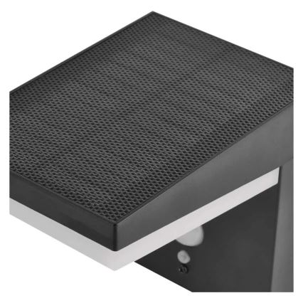LED Solární nástěnné svítidlo se senzorem LED/4,4W/3,7V 2200 mAh IP44