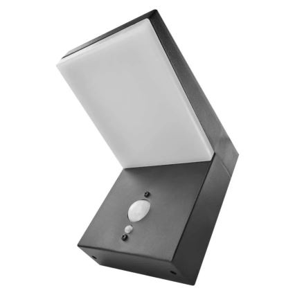 LED Solární nástěnné svítidlo se senzorem LED/4,4W/3,7V 2200 mAh IP44