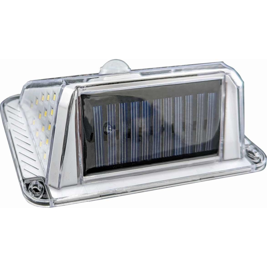 LED Solární nástěnné svítidlo se senzorem LED/5W/3,7V 1200 mAh IP44