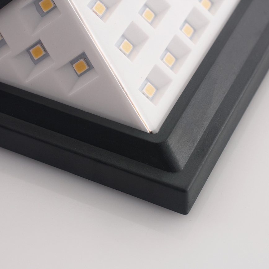 LED Solární nástěnné svítidlo se senzorem LED/5W/3,7V 1800 mAh IP65