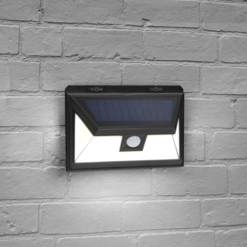 LED Solární nástěnné svítidlo se senzorem LED/5W/5,5V IP65
