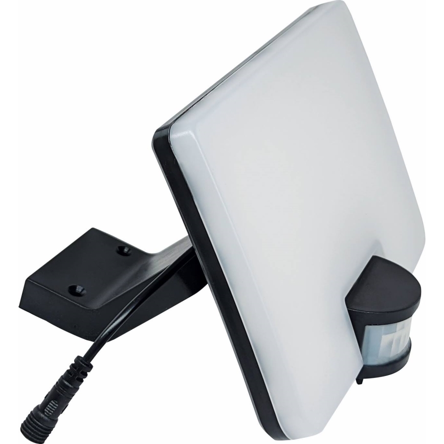 LED Solární nástěnné svítidlo se senzorem LED/8W/3,7V 2000 mAh IP54