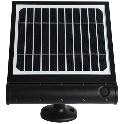LED Solární nástěnné svítidlo se senzorem LED/8W/3,7V IP65 3000K 4000 mAh