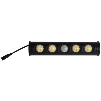 LED Solární nástěnné svítidlo se senzorem LED/8W/3,7V IP65 4000K