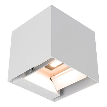 LED Solární nástěnné svítidlo se senzorem LED/9W/3,7V 3000/4000/5000K IP65 2600 mAh bílá
