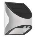 LED Solární nástěnné svítidlo se senzorem LUMI LED/3,7W 1200mAh IP54 bílá