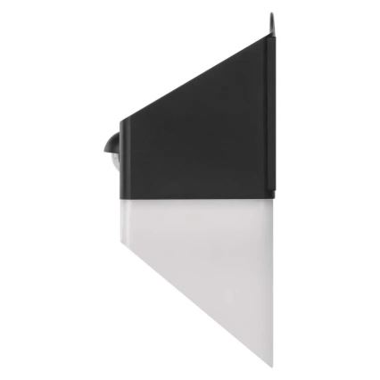 LED Solární nástěnné svítidlo se senzorem LUMI LED/3,7W IP65 černá