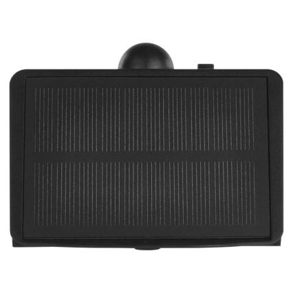 LED Solární nástěnné svítidlo se senzorem LUMI LED/3,7W IP65 černá
