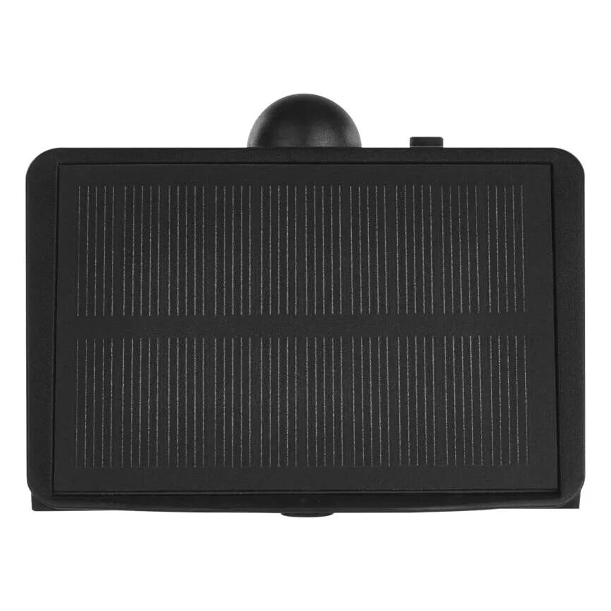 LED Solární nástěnné svítidlo se senzorem LUMI LED/3,7W IP65 černá
