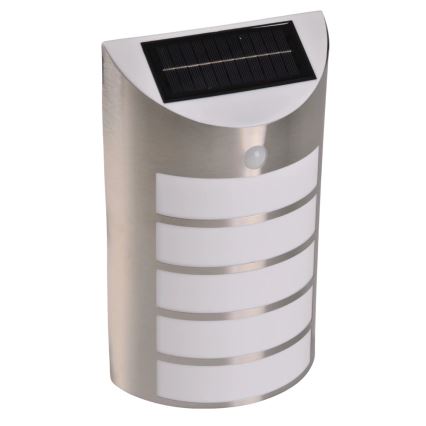 LED Solární nástěnné svítidlo se senzorem SAFFO LED/3,7V 2000 mAh IP44