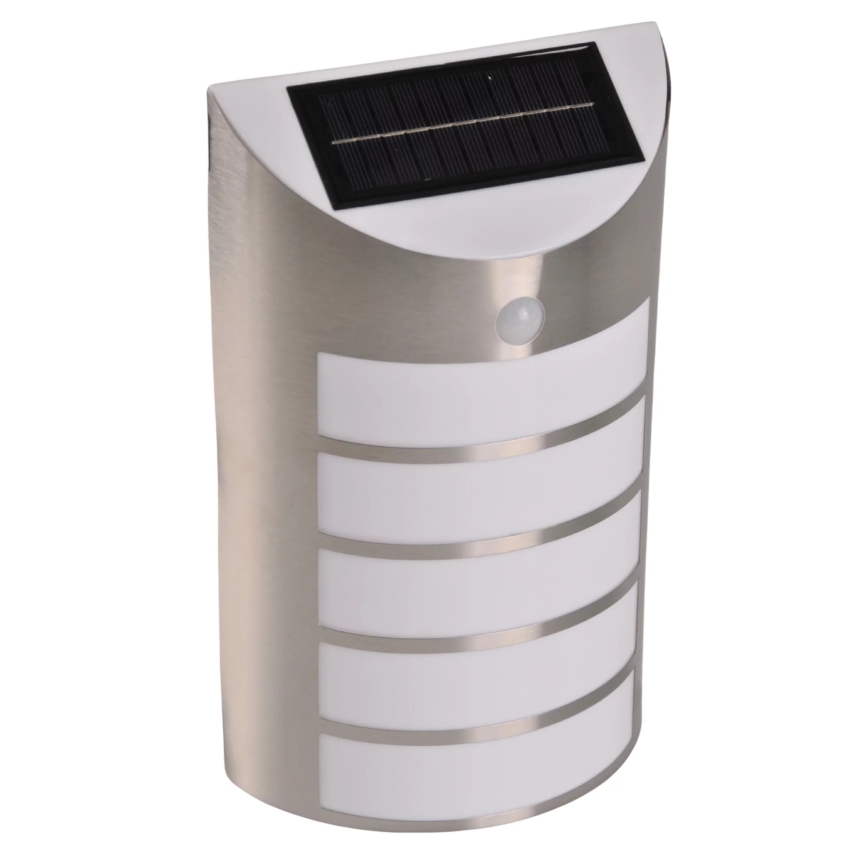 LED Solární nástěnné svítidlo se senzorem SAFFO LED/3,7V 2000 mAh IP44