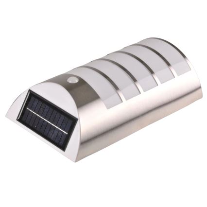 LED Solární nástěnné svítidlo se senzorem SAFFO LED/3,7V 2000 mAh IP44