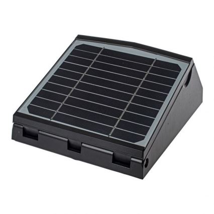 LED Solární nástěnné svítidlo se senzorem pohybu a soumraku TRANSFORMER LED/7W/3,7V IP65 + dálkové ovládání