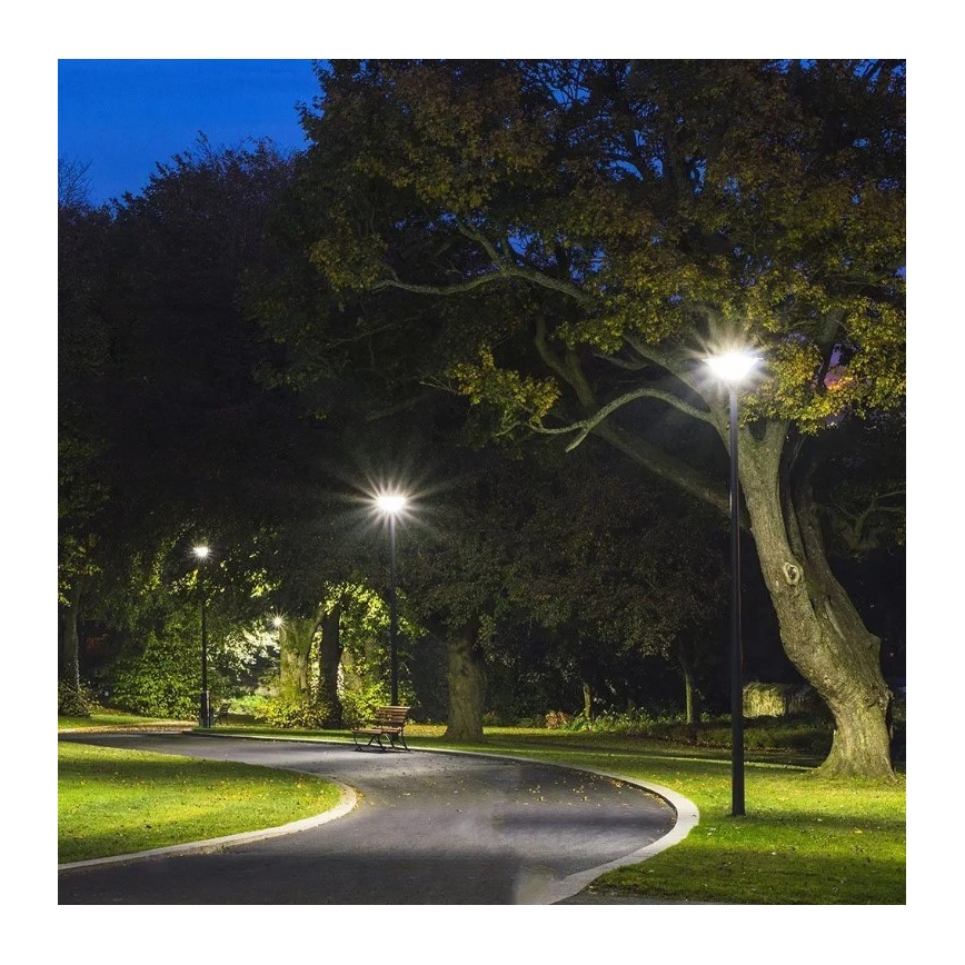 LED Solární pouliční lampa se senzorem LED/10W/3,2V 6500K IP65 + dálkové ovládání
