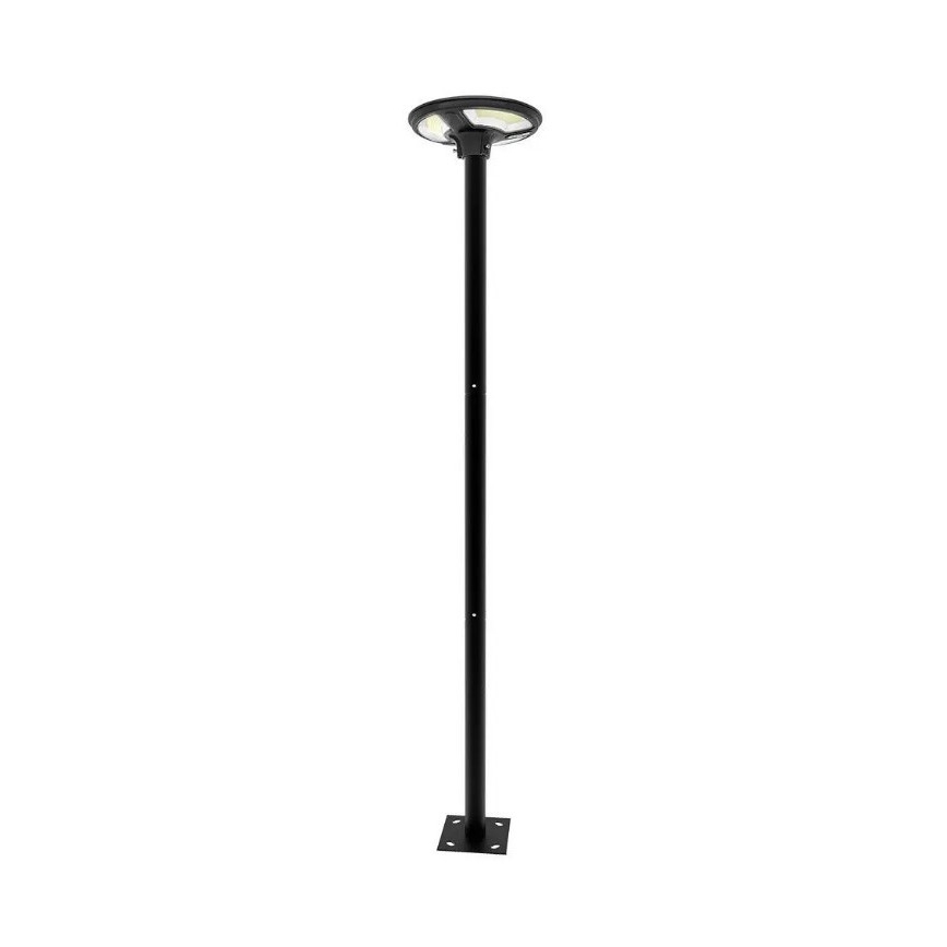 LED Solární pouliční lampa se senzorem LED/10W/3,2V 6500K IP65 + dálkové ovládání