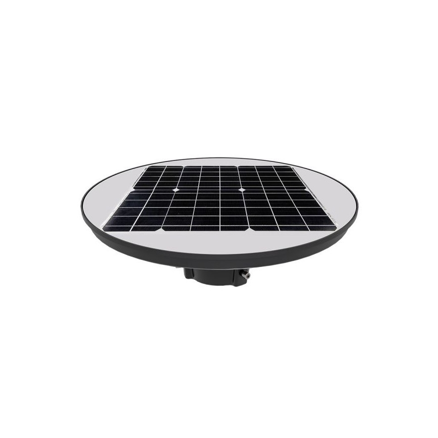 LED Solární pouliční lampa se senzorem LED/10W/3,2V IP65 4000K 15000 mAh + dálkové ovládání