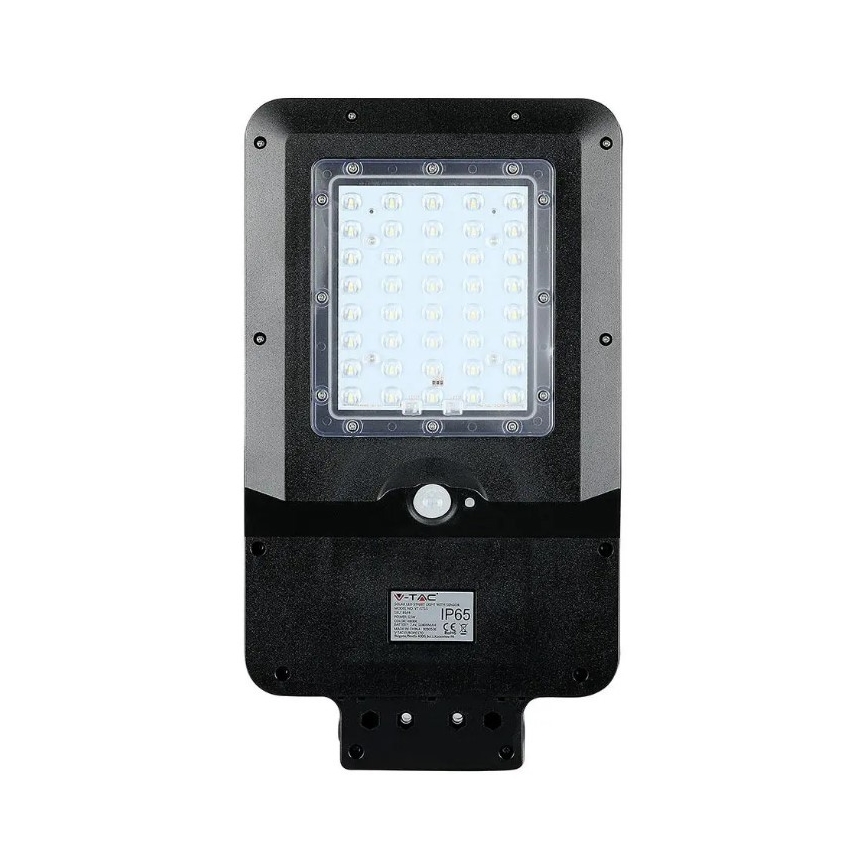 LED Solární pouliční lampa se senzorem LED/15W/7,4V 4000K IP65 10800 mAh
