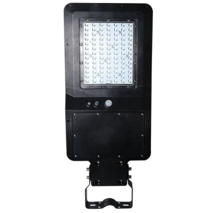 LED Solární pouliční lampa se senzorem LED/40W/9,6V IP65 6000K 12000 mAh + dálkové ovládání
