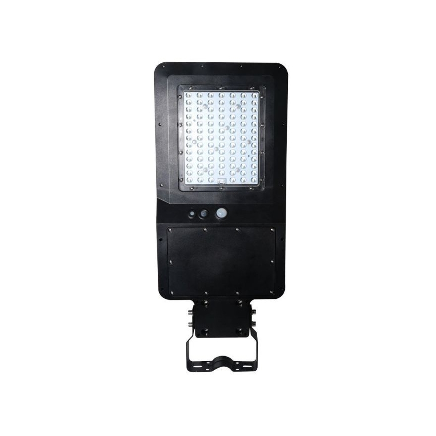 LED Solární pouliční lampa se senzorem LED/40W/9,6V IP65 6000K 12000 mAh + dálkové ovládání