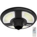 LED Solární pouliční lampa se senzorem LED/7,5W/3,2V IP65 4000K 15000 mAh + dálkové ovládání