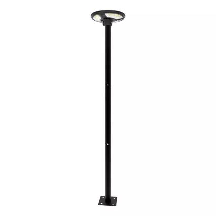 LED Solární pouliční lampa se senzorem LED/7,5W/3,2V IP65 4000K 15000 mAh + dálkové ovládání
