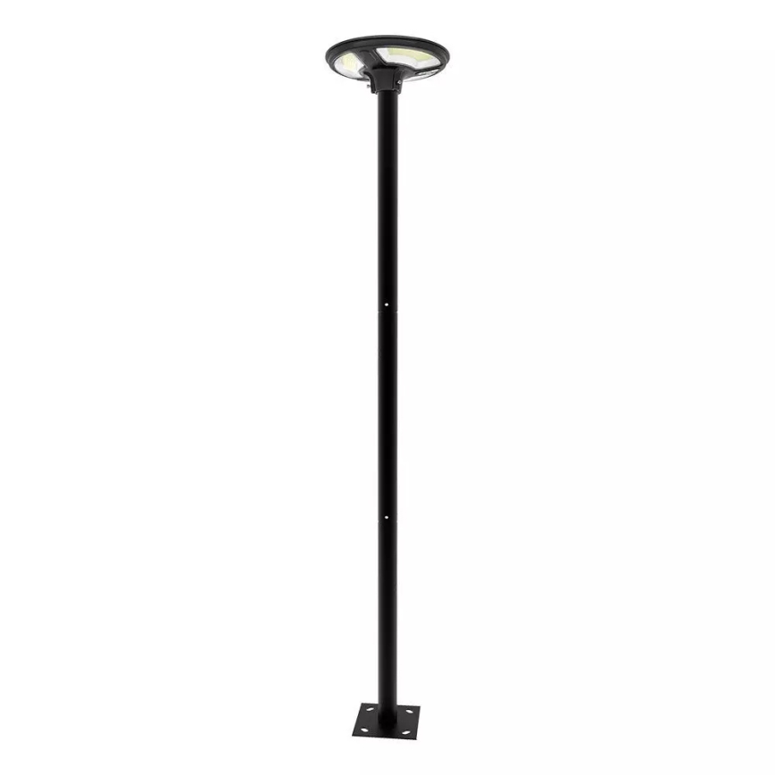 LED Solární pouliční lampa se senzorem LED/7,5W/3,2V IP65 4000K 15000 mAh + dálkové ovládání