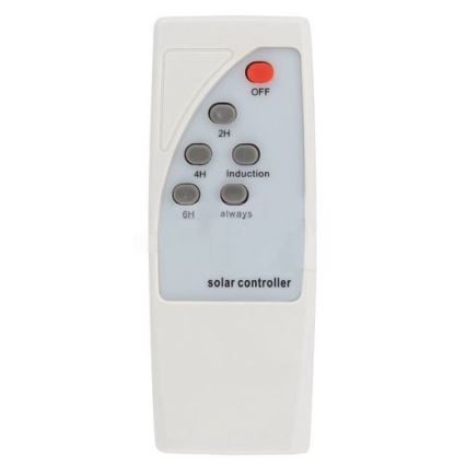 LED Solární pouliční lampa se senzorem LED/7,5W/3,2V IP65 4000K 15000 mAh + dálkové ovládání