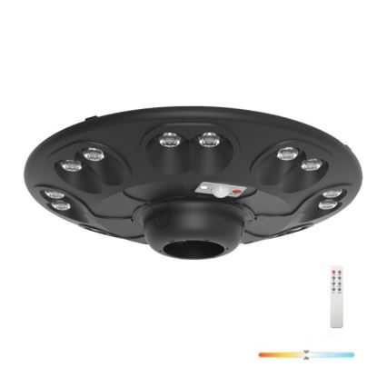 LED Solární pouliční lampa se senzorem LUVIA LED/15W/3,2V 4000K IP54 5400 mAh + dálkové ovládání
