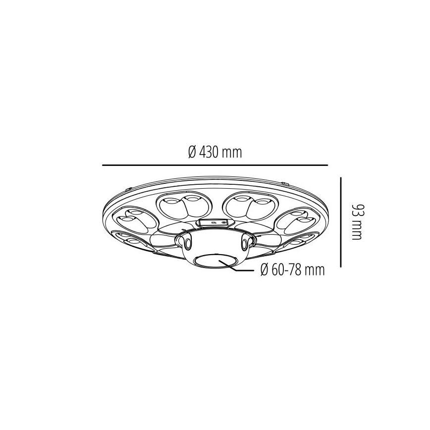 LED Solární pouliční lampa se senzorem LUVIA LED/15W/3,2V 4000K IP54 5400 mAh + dálkové ovládání
