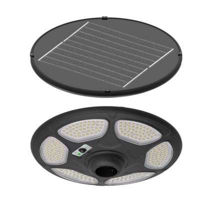 LED Solární pouliční lampa se senzorem SOLSUMI LED/25W/3,2V IP54 25000 mAh + dálkové ovládání
