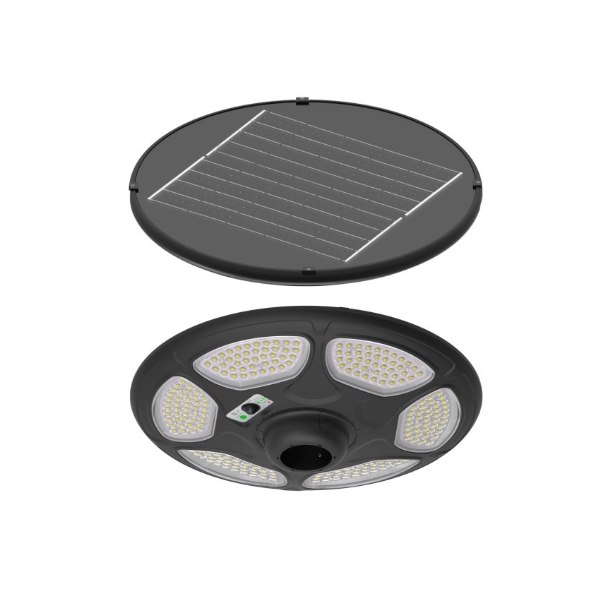 LED Solární pouliční lampa se senzorem SOLSUMI LED/25W/3,2V IP54 25000 mAh + dálkové ovládání