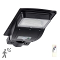 LED Solární pouliční lampa se senzorem STREET LED/3W/3,2V 5000 mAh IP65 + dálkové ovládání