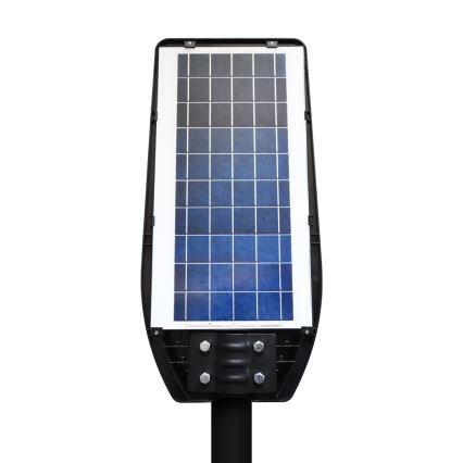LED Solární pouliční lampa VIA 100W/10000 mAh 3,2V 6000K IP54 + dálkové ovládání