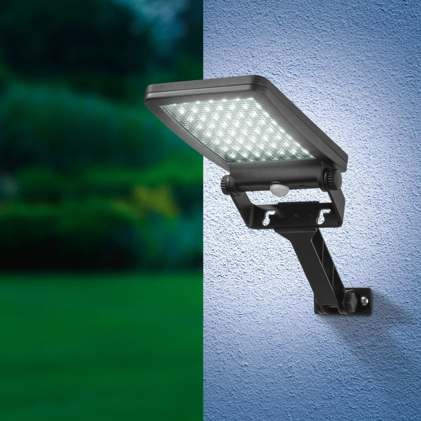 LED Solární reflektor ADIK LED/1,2W/3,7V 1200 mAh 6500K IP44