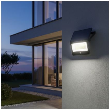 LED Solární reflektor se senzorem NCS G2 LED/30W/3,7V 3000/4000/6500K IP54 5200 mAh