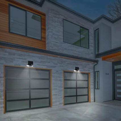 LED Solární reflektor se senzorem 2xLED/4W/5V IP65