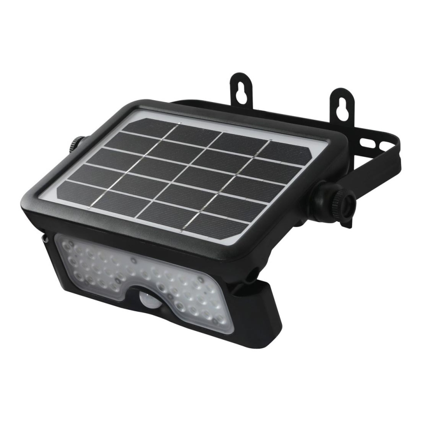 LED Solární reflektor se senzorem EPAD LED/5W/3000 mAh 3,7V 4000K IP65