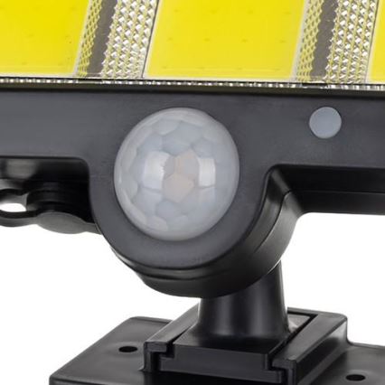 LED Solární reflektor se senzorem INTEGRA LED/3W/3,7V IP44 + dálkové ovládání