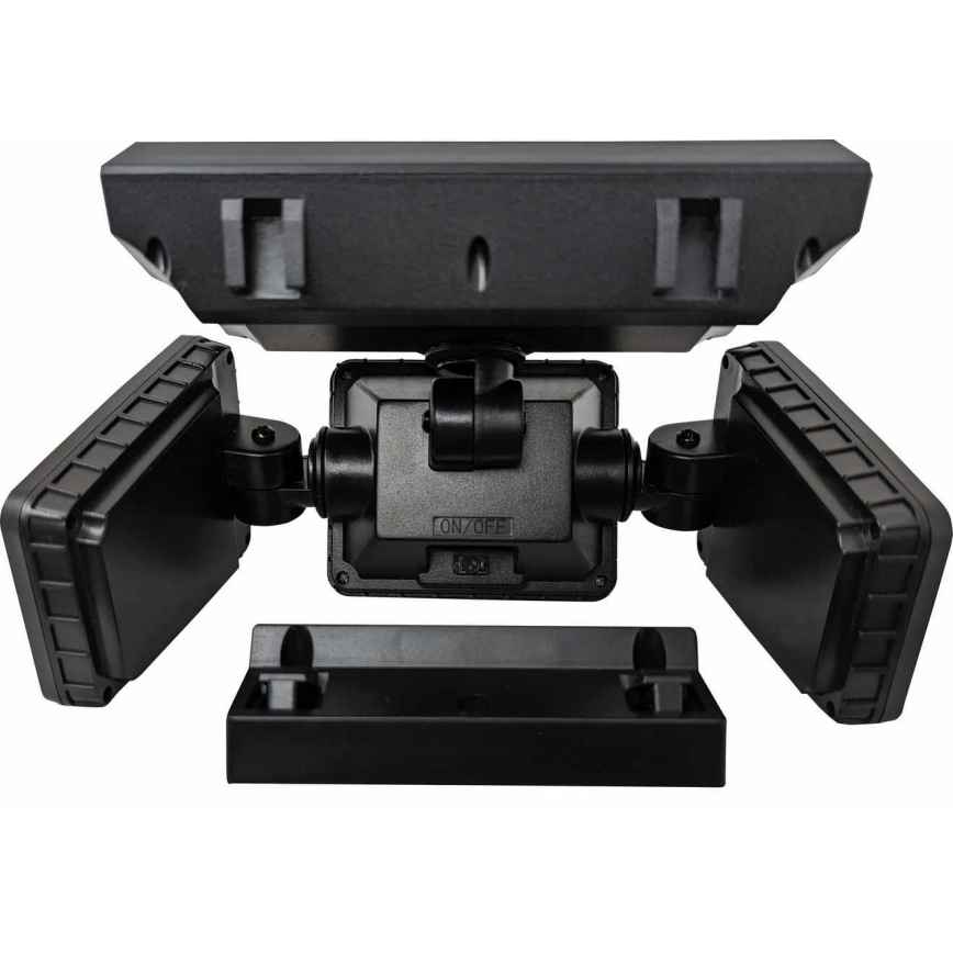 LED Solární reflektor se senzorem LED/14W/3,7V 1800 mAh IP44