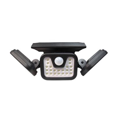 LED Flexibilní solární reflektor se senzorem LED/15W/3,7V IP54 4500K