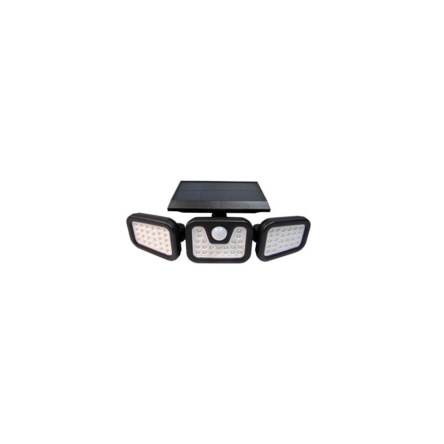 LED Flexibilní solární reflektor se senzorem LED/15W/3,7V IP54 4500K