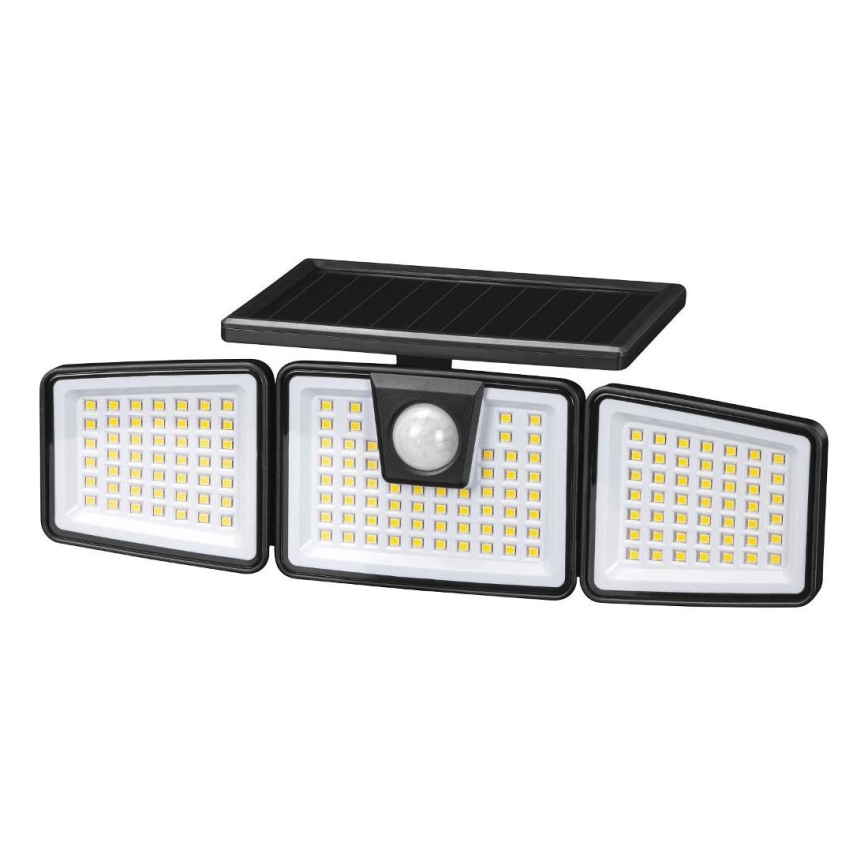 LED Solární reflektor se senzorem LED/6,5W/3,7V 1200 mAh IP44