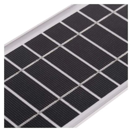LED Solární reflektor se senzorem pohybu LED/3,7V 3000mAh 4000K IP65 černá