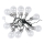 LED Solární řetěz 10xLED/1W/1,2V 1xAA 2 m IP44 3000K 300 mAh