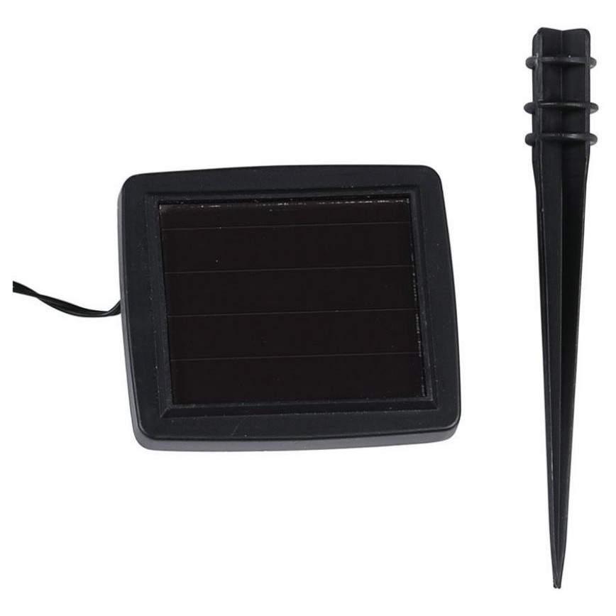 LED Solární řetěz 10xLED/1W/1,2V 1xAA 2 m IP44 3000K 300 mAh