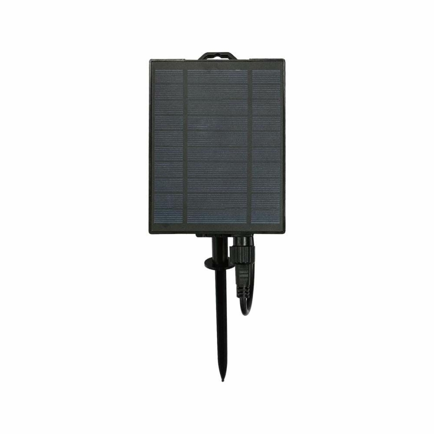 LED Solární řetěz 15xLED/0,2W/3,7V 15,6 m 3000K IP44 2400 mAh
