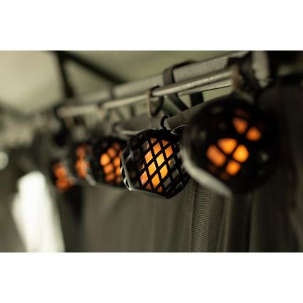 LED Solární řetěz 60xLED/2m 400 mAh IP44